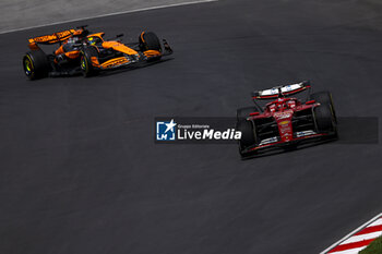 2024-06-08 - 16 LECLERC Charles (mco), Scuderia Ferrari SF-24, action and 81 PIASTRI Oscar (aus), McLaren F1 Team MCL38, action during the Formula 1 AWS Grand Prix du Canada 2024, 9th round of the 2024 Formula One World Championship from June 07 to 09, 2024 on the Circuit Gilles Villeneuve, in Montréal, Canada - F1 - CANADIAN GRAND PRIX 2024 - FORMULA 1 - MOTORS