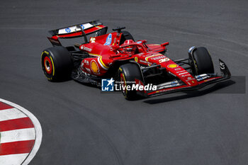 2024-06-08 - 16 LECLERC Charles (mco), Scuderia Ferrari SF-24, action during the Formula 1 AWS Grand Prix du Canada 2024, 9th round of the 2024 Formula One World Championship from June 07 to 09, 2024 on the Circuit Gilles Villeneuve, in Montréal, Canada - F1 - CANADIAN GRAND PRIX 2024 - FORMULA 1 - MOTORS