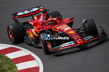 2024-06-08 - 16 LECLERC Charles (mco), Scuderia Ferrari SF-24, action during the Formula 1 AWS Grand Prix du Canada 2024, 9th round of the 2024 Formula One World Championship from June 07 to 09, 2024 on the Circuit Gilles Villeneuve, in Montréal, Canada - F1 - CANADIAN GRAND PRIX 2024 - FORMULA 1 - MOTORS