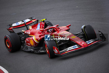 2024-06-08 - 55 SAINZ Carlos (spa), Scuderia Ferrari SF-24, action during the Formula 1 AWS Grand Prix du Canada 2024, 9th round of the 2024 Formula One World Championship from June 07 to 09, 2024 on the Circuit Gilles Villeneuve, in Montréal, Canada - F1 - CANADIAN GRAND PRIX 2024 - FORMULA 1 - MOTORS