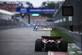 2024-06-08 - 55 SAINZ Carlos (spa), Scuderia Ferrari SF-24, action during the Formula 1 AWS Grand Prix du Canada 2024, 9th round of the 2024 Formula One World Championship from June 07 to 09, 2024 on the Circuit Gilles Villeneuve, in Montréal, Canada - F1 - CANADIAN GRAND PRIX 2024 - FORMULA 1 - MOTORS