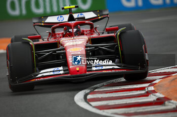 2024-06-08 - 55 SAINZ Carlos (spa), Scuderia Ferrari SF-24, action during the Formula 1 AWS Grand Prix du Canada 2024, 9th round of the 2024 Formula One World Championship from June 07 to 09, 2024 on the Circuit Gilles Villeneuve, in Montréal, Canada - F1 - CANADIAN GRAND PRIX 2024 - FORMULA 1 - MOTORS