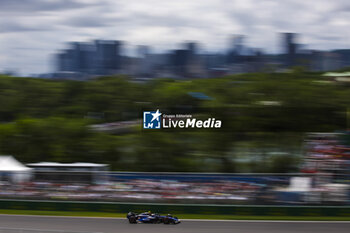 2024-06-08 - 02 SARGEANT Logan (usa), Williams Racing FW46, action during the Formula 1 AWS Grand Prix du Canada 2024, 9th round of the 2024 Formula One World Championship from June 07 to 09, 2024 on the Circuit Gilles Villeneuve, in Montréal, Canada - F1 - CANADIAN GRAND PRIX 2024 - FORMULA 1 - MOTORS