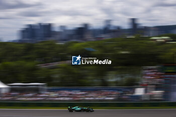 2024-06-08 - 18 STROLL Lance (can), Aston Martin F1 Team AMR24, action during the Formula 1 AWS Grand Prix du Canada 2024, 9th round of the 2024 Formula One World Championship from June 07 to 09, 2024 on the Circuit Gilles Villeneuve, in Montréal, Canada - F1 - CANADIAN GRAND PRIX 2024 - FORMULA 1 - MOTORS