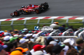 2024-06-08 - 16 LECLERC Charles (mco), Scuderia Ferrari SF-24, action during the Formula 1 AWS Grand Prix du Canada 2024, 9th round of the 2024 Formula One World Championship from June 07 to 09, 2024 on the Circuit Gilles Villeneuve, in Montréal, Canada - F1 - CANADIAN GRAND PRIX 2024 - FORMULA 1 - MOTORS