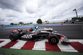 2024-06-08 - 20 MAGNUSSEN Kevin (den), Haas F1 Team VF-24 Ferrari, action during the Formula 1 AWS Grand Prix du Canada 2024, 9th round of the 2024 Formula One World Championship from June 07 to 09, 2024 on the Circuit Gilles Villeneuve, in Montréal, Canada - F1 - CANADIAN GRAND PRIX 2024 - FORMULA 1 - MOTORS