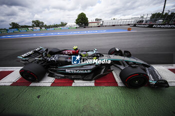 2024-06-08 - 44 HAMILTON Lewis (gbr), Mercedes AMG F1 Team W15, action during the Formula 1 AWS Grand Prix du Canada 2024, 9th round of the 2024 Formula One World Championship from June 07 to 09, 2024 on the Circuit Gilles Villeneuve, in Montréal, Canada - F1 - CANADIAN GRAND PRIX 2024 - FORMULA 1 - MOTORS