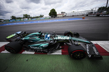 2024-06-08 - 18 STROLL Lance (can), Aston Martin F1 Team AMR24, action during the Formula 1 AWS Grand Prix du Canada 2024, 9th round of the 2024 Formula One World Championship from June 07 to 09, 2024 on the Circuit Gilles Villeneuve, in Montréal, Canada - F1 - CANADIAN GRAND PRIX 2024 - FORMULA 1 - MOTORS