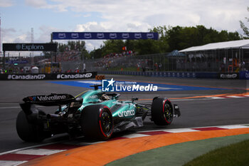 2024-06-08 - 18 STROLL Lance (can), Aston Martin F1 Team AMR24, action during the Formula 1 AWS Grand Prix du Canada 2024, 9th round of the 2024 Formula One World Championship from June 07 to 09, 2024 on the Circuit Gilles Villeneuve, in Montréal, Canada - F1 - CANADIAN GRAND PRIX 2024 - FORMULA 1 - MOTORS