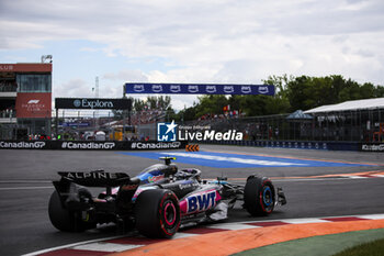 2024-06-08 - 10 GASLY Pierre (fra), Alpine F1 Team A524, action during the Formula 1 AWS Grand Prix du Canada 2024, 9th round of the 2024 Formula One World Championship from June 07 to 09, 2024 on the Circuit Gilles Villeneuve, in Montréal, Canada - F1 - CANADIAN GRAND PRIX 2024 - FORMULA 1 - MOTORS