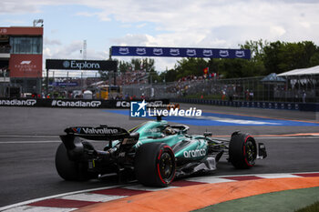 2024-06-08 - 18 STROLL Lance (can), Aston Martin F1 Team AMR24, action during the Formula 1 AWS Grand Prix du Canada 2024, 9th round of the 2024 Formula One World Championship from June 07 to 09, 2024 on the Circuit Gilles Villeneuve, in Montréal, Canada - F1 - CANADIAN GRAND PRIX 2024 - FORMULA 1 - MOTORS