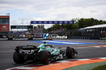 2024-06-08 - 14 ALONSO Fernando (spa), Aston Martin F1 Team AMR24, action during the Formula 1 AWS Grand Prix du Canada 2024, 9th round of the 2024 Formula One World Championship from June 07 to 09, 2024 on the Circuit Gilles Villeneuve, in Montréal, Canada - F1 - CANADIAN GRAND PRIX 2024 - FORMULA 1 - MOTORS