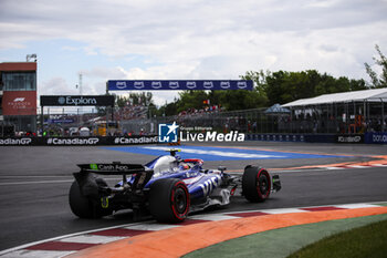 2024-06-08 - 22 TSUNODA Yuki (jap), Visa Cash App RB F1 Team VCARB 01, action during the Formula 1 AWS Grand Prix du Canada 2024, 9th round of the 2024 Formula One World Championship from June 07 to 09, 2024 on the Circuit Gilles Villeneuve, in Montréal, Canada - F1 - CANADIAN GRAND PRIX 2024 - FORMULA 1 - MOTORS