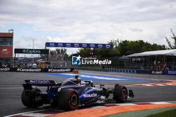 2024-06-08 - 02 SARGEANT Logan (usa), Williams Racing FW46, action during the Formula 1 AWS Grand Prix du Canada 2024, 9th round of the 2024 Formula One World Championship from June 07 to 09, 2024 on the Circuit Gilles Villeneuve, in Montréal, Canada - F1 - CANADIAN GRAND PRIX 2024 - FORMULA 1 - MOTORS