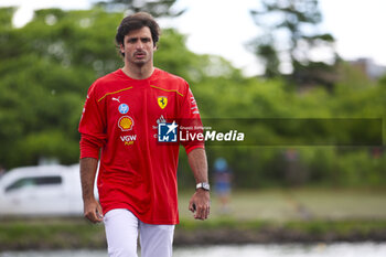 2024-06-08 - SAINZ Carlos (spa), Scuderia Ferrari SF-24, portrait during the Formula 1 AWS Grand Prix du Canada 2024, 9th round of the 2024 Formula One World Championship from June 07 to 09, 2024 on the Circuit Gilles Villeneuve, in Montréal, Canada - F1 - CANADIAN GRAND PRIX 2024 - FORMULA 1 - MOTORS