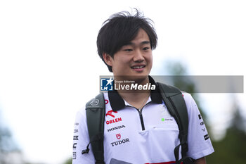 2024-06-08 - TSUNODA Yuki (jap), Visa Cash App RB F1 Team VCARB 01, portrait during the Formula 1 AWS Grand Prix du Canada 2024, 9th round of the 2024 Formula One World Championship from June 07 to 09, 2024 on the Circuit Gilles Villeneuve, in Montréal, Canada - F1 - CANADIAN GRAND PRIX 2024 - FORMULA 1 - MOTORS