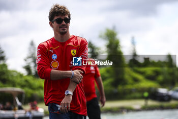 2024-06-08 - LECLERC Charles (mco), Scuderia Ferrari SF-24, portrait during the Formula 1 AWS Grand Prix du Canada 2024, 9th round of the 2024 Formula One World Championship from June 07 to 09, 2024 on the Circuit Gilles Villeneuve, in Montréal, Canada - F1 - CANADIAN GRAND PRIX 2024 - FORMULA 1 - MOTORS