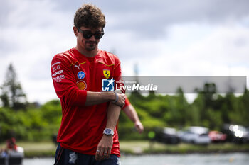 2024-06-08 - LECLERC Charles (mco), Scuderia Ferrari SF-24, portrait during the Formula 1 AWS Grand Prix du Canada 2024, 9th round of the 2024 Formula One World Championship from June 07 to 09, 2024 on the Circuit Gilles Villeneuve, in Montréal, Canada - F1 - CANADIAN GRAND PRIX 2024 - FORMULA 1 - MOTORS