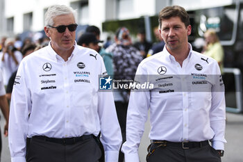 2024-06-08 - VOWLES James, Team Principal of Williams Racing, portrait and Matthew Savage, Dorilton CEO during the Formula 1 AWS Grand Prix du Canada 2024, 9th round of the 2024 Formula One World Championship from June 07 to 09, 2024 on the Circuit Gilles Villeneuve, in Montréal, Canada - F1 - CANADIAN GRAND PRIX 2024 - FORMULA 1 - MOTORS