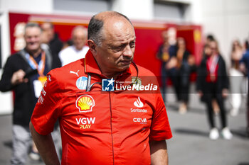 2024-06-08 - VASSEUR Frédéric (fra), Team Principal & General Manager of the Scuderia Ferrari, portrait during the Formula 1 AWS Grand Prix du Canada 2024, 9th round of the 2024 Formula One World Championship from June 07 to 09, 2024 on the Circuit Gilles Villeneuve, in Montréal, Canada - F1 - CANADIAN GRAND PRIX 2024 - FORMULA 1 - MOTORS