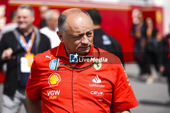 2024-06-08 - VASSEUR Frédéric (fra), Team Principal & General Manager of the Scuderia Ferrari, portrait during the Formula 1 AWS Grand Prix du Canada 2024, 9th round of the 2024 Formula One World Championship from June 07 to 09, 2024 on the Circuit Gilles Villeneuve, in Montréal, Canada - F1 - CANADIAN GRAND PRIX 2024 - FORMULA 1 - MOTORS