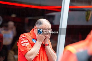 2024-06-08 - Frederic Vasseur (FRA) - Scuderia Ferrari F1 Team Principal
during Formula 1 Aws Grand Prix du Canada 2024, Montreal, Quebec, Canada, from Jun 6th to 9th - Round 9 of 24 of 2024 F1 World Championship - FORMULA 1 AWS GRAND PRIX DU CANADA 2024 - FORMULA 1 - MOTORS