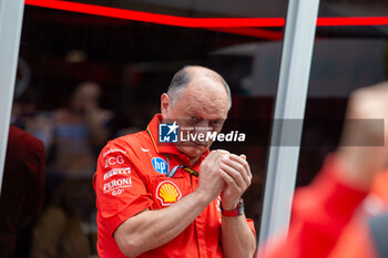 2024-06-08 - Frederic Vasseur (FRA) - Scuderia Ferrari F1 Team Principal
during Formula 1 Aws Grand Prix du Canada 2024, Montreal, Quebec, Canada, from Jun 6th to 9th - Round 9 of 24 of 2024 F1 World Championship - FORMULA 1 AWS GRAND PRIX DU CANADA 2024 - FORMULA 1 - MOTORS