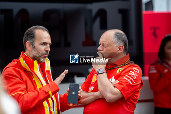 2024-06-08 - Frederic Vasseur (FRA) - Scuderia Ferrari F1 Team Principal
during Formula 1 Aws Grand Prix du Canada 2024, Montreal, Quebec, Canada, from Jun 6th to 9th - Round 9 of 24 of 2024 F1 World Championship - FORMULA 1 AWS GRAND PRIX DU CANADA 2024 - FORMULA 1 - MOTORS