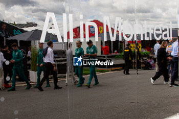 2024-06-08 - Paddock life
during Formula 1 Aws Grand Prix du Canada 2024, Montreal, Quebec, Canada, from Jun 6th to 9th - Round 9 of 24 of 2024 F1 World Championship - FORMULA 1 AWS GRAND PRIX DU CANADA 2024 - FORMULA 1 - MOTORS