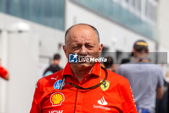 2024-06-08 - Frederic Vasseur (FRA) - Scuderia Ferrari F1 Team Principal
during Formula 1 Aws Grand Prix du Canada 2024, Montreal, Quebec, Canada, from Jun 6th to 9th - Round 9 of 24 of 2024 F1 World Championship - FORMULA 1 AWS GRAND PRIX DU CANADA 2024 - FORMULA 1 - MOTORS