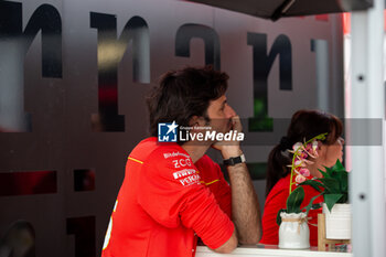 2024-06-08 - Carlos Sainz Jr. (ESP) - Scuderia Ferrari - Ferrari SF-24 - Ferrari
during Formula 1 Aws Grand Prix du Canada 2024, Montreal, Quebec, Canada, from Jun 6th to 9th - Round 9 of 24 of 2024 F1 World Championship - FORMULA 1 AWS GRAND PRIX DU CANADA 2024 - FORMULA 1 - MOTORS