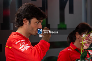 2024-06-08 - Carlos Sainz Jr. (ESP) - Scuderia Ferrari - Ferrari SF-24 - Ferrari
during Formula 1 Aws Grand Prix du Canada 2024, Montreal, Quebec, Canada, from Jun 6th to 9th - Round 9 of 24 of 2024 F1 World Championship - FORMULA 1 AWS GRAND PRIX DU CANADA 2024 - FORMULA 1 - MOTORS