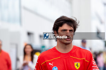 2024-06-08 - Carlos Sainz Jr. (ESP) - Scuderia Ferrari - Ferrari SF-24 - Ferrari
during Formula 1 Aws Grand Prix du Canada 2024, Montreal, Quebec, Canada, from Jun 6th to 9th - Round 9 of 24 of 2024 F1 World Championship - FORMULA 1 AWS GRAND PRIX DU CANADA 2024 - FORMULA 1 - MOTORS