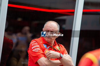 2024-06-08 - Frederic Vasseur (FRA) - Scuderia Ferrari F1 Team Principal
during Formula 1 Aws Grand Prix du Canada 2024, Montreal, Quebec, Canada, from Jun 6th to 9th - Round 9 of 24 of 2024 F1 World Championship - FORMULA 1 AWS GRAND PRIX DU CANADA 2024 - FORMULA 1 - MOTORS