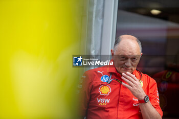 2024-06-08 - Frederic Vasseur (FRA) - Scuderia Ferrari F1 Team Principal
during Formula 1 Aws Grand Prix du Canada 2024, Montreal, Quebec, Canada, from Jun 6th to 9th - Round 9 of 24 of 2024 F1 World Championship - FORMULA 1 AWS GRAND PRIX DU CANADA 2024 - FORMULA 1 - MOTORS