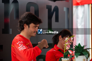 2024-06-08 - Carlos Sainz Jr. (ESP) - Scuderia Ferrari - Ferrari SF-24 - Ferrari
during Formula 1 Aws Grand Prix du Canada 2024, Montreal, Quebec, Canada, from Jun 6th to 9th - Round 9 of 24 of 2024 F1 World Championship - FORMULA 1 AWS GRAND PRIX DU CANADA 2024 - FORMULA 1 - MOTORS