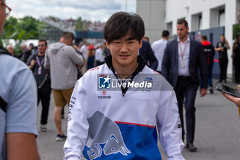 2024-06-08 - Yuki Tsunoda (JPN) - Visa Cash App RB F1 Team - RB VCARB01 - Honda RBPT
during Formula 1 Aws Grand Prix du Canada 2024, Montreal, Quebec, Canada, from Jun 6th to 9th - Round 9 of 24 of 2024 F1 World Championship - FORMULA 1 AWS GRAND PRIX DU CANADA 2024 - FORMULA 1 - MOTORS