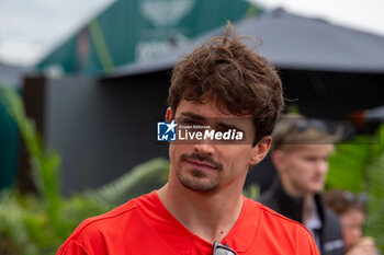 2024-06-08 - Charles Leclerc (MON) - Scuderia Ferrari - Ferrari SF-24 - Ferrari in the paddock during Formula 1 Aws Grand Prix du Canada 2024, Montreal, Quebec, Canada, from Jun 6th to 9th - Round 9 of 24 of 2024 F1 World Championship - FORMULA 1 AWS GRAND PRIX DU CANADA 2024 - FORMULA 1 - MOTORS