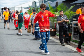 2024-06-08 - Charles Leclerc (MON) - Scuderia Ferrari - Ferrari SF-24 - Ferrari in the paddock during Formula 1 Aws Grand Prix du Canada 2024, Montreal, Quebec, Canada, from Jun 6th to 9th - Round 9 of 24 of 2024 F1 World Championship - FORMULA 1 AWS GRAND PRIX DU CANADA 2024 - FORMULA 1 - MOTORS