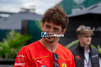 2024-06-08 - Charles Leclerc (MON) - Scuderia Ferrari - Ferrari SF-24 - Ferrari in the paddock during Formula 1 Aws Grand Prix du Canada 2024, Montreal, Quebec, Canada, from Jun 6th to 9th - Round 9 of 24 of 2024 F1 World Championship - FORMULA 1 AWS GRAND PRIX DU CANADA 2024 - FORMULA 1 - MOTORS