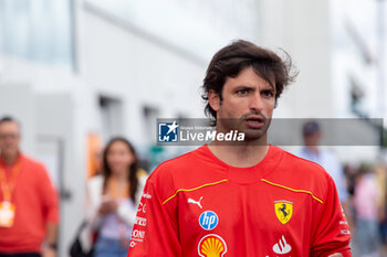 2024-06-08 - Carlos Sainz Jr. (ESP) - Scuderia Ferrari - Ferrari SF-24 - Ferrari
during Formula 1 Aws Grand Prix du Canada 2024, Montreal, Quebec, Canada, from Jun 6th to 9th - Round 9 of 24 of 2024 F1 World Championship - FORMULA 1 AWS GRAND PRIX DU CANADA 2024 - FORMULA 1 - MOTORS