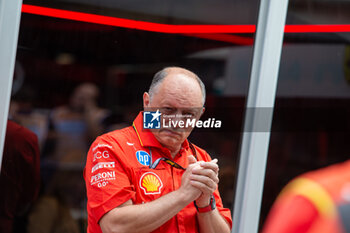 2024-06-08 - Frederic Vasseur (FRA) - Scuderia Ferrari F1 Team Principal
during Formula 1 Aws Grand Prix du Canada 2024, Montreal, Quebec, Canada, from Jun 6th to 9th - Round 9 of 24 of 2024 F1 World Championship - FORMULA 1 AWS GRAND PRIX DU CANADA 2024 - FORMULA 1 - MOTORS