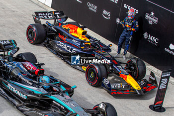 2024-06-08 - Max Verstappen (NED) - Oracle Red Bull Racing - Red Bull RB20 - Honda RBPT
during Formula 1 Aws Grand Prix du Canada 2024, Montreal, Quebec, Canada, from Jun 6th to 9th - Round 9 of 24 of 2024 F1 World Championship - FORMULA 1 AWS GRAND PRIX DU CANADA 2024 - FORMULA 1 - MOTORS