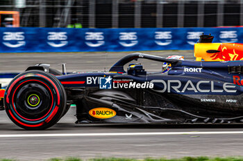 2024-06-08 - Max Verstappen (NED) - Oracle Red Bull Racing - Red Bull RB20 - Honda RBPT
during Formula 1 Aws Grand Prix du Canada 2024, Montreal, Quebec, Canada, from Jun 6th to 9th - Round 9 of 24 of 2024 F1 World Championship - FORMULA 1 AWS GRAND PRIX DU CANADA 2024 - FORMULA 1 - MOTORS