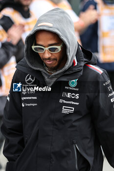 2024-06-09 - HAMILTON Lewis (gbr), Mercedes AMG F1 Team W15, portrait during the Formula 1 AWS Grand Prix du Canada 2024, 9th round of the 2024 Formula One World Championship from June 07 to 09, 2024 on the Circuit Gilles Villeneuve, in Montréal, Canada - F1 - CANADIAN GRAND PRIX 2024 - FORMULA 1 - MOTORS
