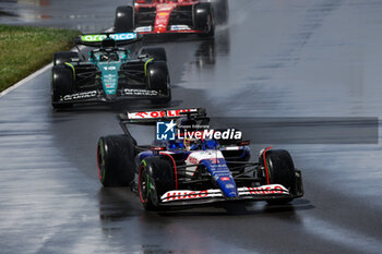 2024-06-09 - 03 RICCIARDO Daniel (aus), Visa Cash App RB F1 Team VCARB 01, action 18 STROLL Lance (can), Aston Martin F1 Team AMR24, action during the Formula 1 AWS Grand Prix du Canada 2024, 9th round of the 2024 Formula One World Championship from June 07 to 09, 2024 on the Circuit Gilles Villeneuve, in Montréal, Canada - F1 - CANADIAN GRAND PRIX 2024 - FORMULA 1 - MOTORS