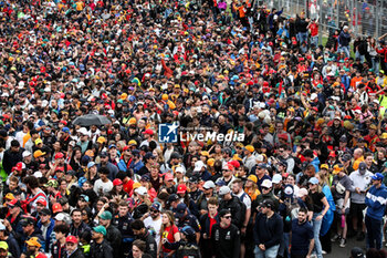 2024-06-09 - spectators, fans during the Formula 1 AWS Grand Prix du Canada 2024, 9th round of the 2024 Formula One World Championship from June 07 to 09, 2024 on the Circuit Gilles Villeneuve, in Montréal, Canada - F1 - CANADIAN GRAND PRIX 2024 - FORMULA 1 - MOTORS