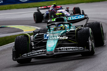 2024-06-09 - 14 ALONSO Fernando (spa), Aston Martin F1 Team AMR24, action during the Formula 1 AWS Grand Prix du Canada 2024, 9th round of the 2024 Formula One World Championship from June 07 to 09, 2024 on the Circuit Gilles Villeneuve, in Montréal, Canada - F1 - CANADIAN GRAND PRIX 2024 - FORMULA 1 - MOTORS