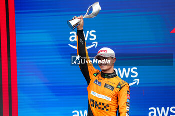 2024-06-09 - NORRIS Lando (gbr), McLaren F1 Team MCL38, portrait during the Formula 1 AWS Grand Prix du Canada 2024, 9th round of the 2024 Formula One World Championship from June 07 to 09, 2024 on the Circuit Gilles Villeneuve, in Montréal, Canada - F1 - CANADIAN GRAND PRIX 2024 - FORMULA 1 - MOTORS