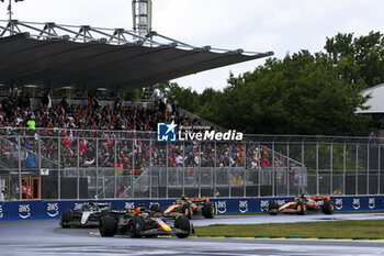 2024-06-09 - 01 VERSTAPPEN Max (nld), Red Bull Racing RB20, action leads during the Formula 1 AWS Grand Prix du Canada 2024, 9th round of the 2024 Formula One World Championship from June 07 to 09, 2024 on the Circuit Gilles Villeneuve, in Montréal, Canada - F1 - CANADIAN GRAND PRIX 2024 - FORMULA 1 - MOTORS